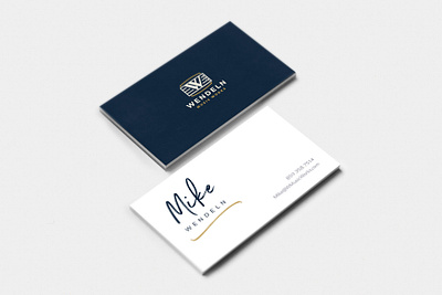 WMW Biz Cards brand identity branding business cards logo logo mark music w