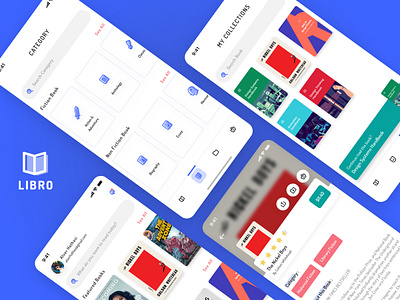 Libro books bookshop bookstore iconography ios mobile app design product design ui ux