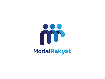 Modal Rakyat finance financial fintech logo logodesign peer to peer