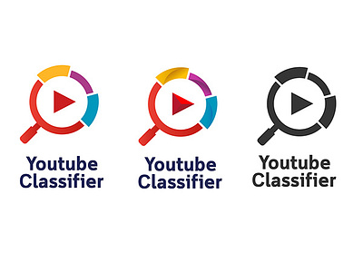 Youtube Classifier_Logo design logo ui vector