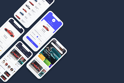 Rent Car Mobile UI KIT branding car design mobile app mobile app design mobile application mobile design mobile ui mobile ui kit rent ui ui design user interface