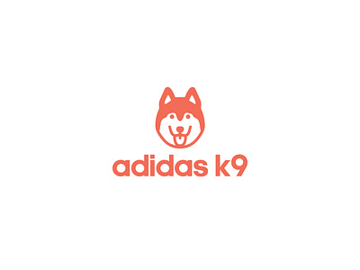 Adidas K9 app branding concept dad logo