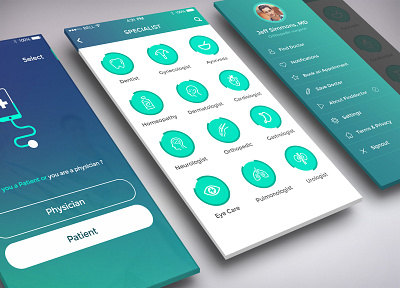 LocalMD Mobile App / Doctor creative doctor ios landing page medical mobile app