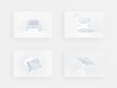 Empty Page2 illustration logo maps mobile ufo ui design 图标