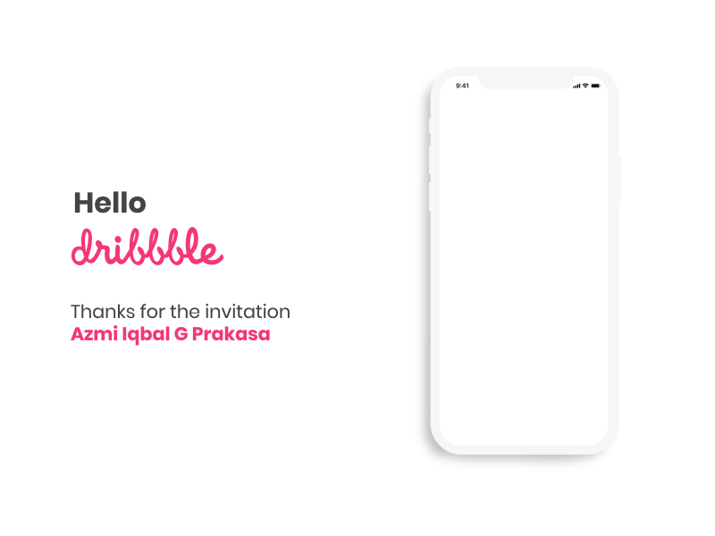 Hello Dribbble :) interaction design motion design ui ui design