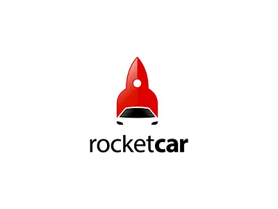 ROCKET CAR auto business car company concept design element fast graphic icon illustration logo logotype rocket sign speed symbol technology transport vector