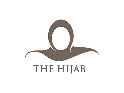 The Hijab Logo branding design logo