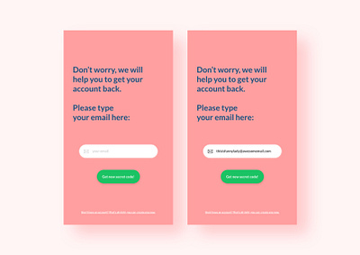 ahhh.... I forgot my secret code again design email forgot email graphic design ui ui design ux ux design