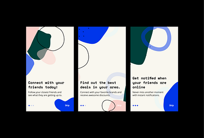 App On Boarding Design (FREE DOWNLOAD) app branding clean design design jam illustration illustrator minimal typography ui ux