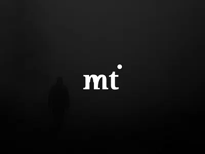 Bullet + knife | Mysterium Tremendum logo books brand identity branding bullet creative crime dark design identity knife letter logo logo design mark moon negative space negative space logo symbol vector website