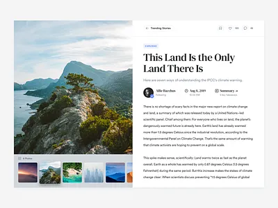 News Concept clean design icon icons journalist news ui ux web website