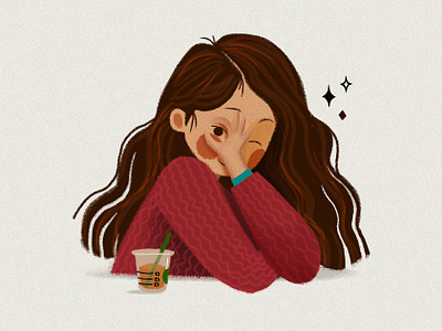 i see you artworks design digital painting doodle illustration illustrator