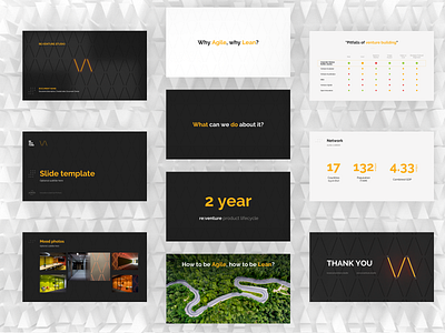 Slides Templates brand design system keynote modern powerpoint slide template