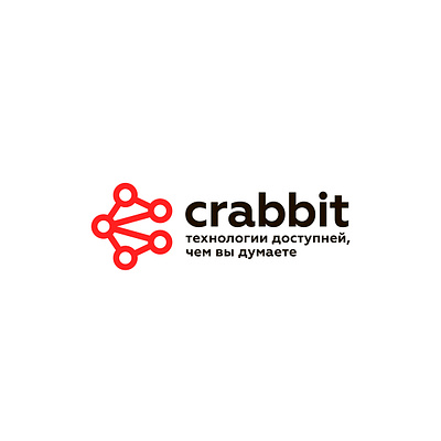 Crabbit IT Company c claw company crab it letter logo tech technology