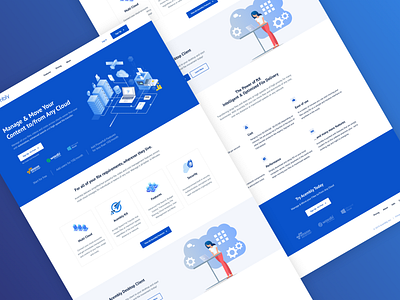Acembly - Homepage & Inner Pages Design