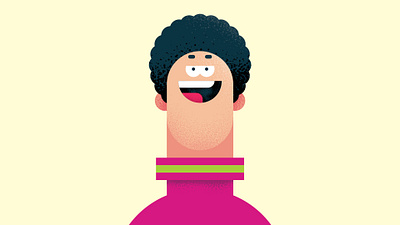 Flat Design Portrait Illustrations - TUTORIAL cartoon character design drawing flat flat design illustration man person vector