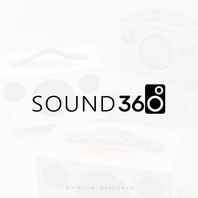 Sound 360° Logo brand branding dailylogochallenge design graphic design logo logo design logotype minimal vector