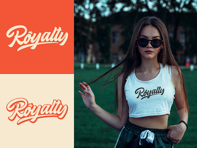 Royalty - Full Logo for Clothing Brand branding calligraphy clothing design fashion font free hand lettering identity lettering logo logotype mark packaging script sketches streetwear type typo typography