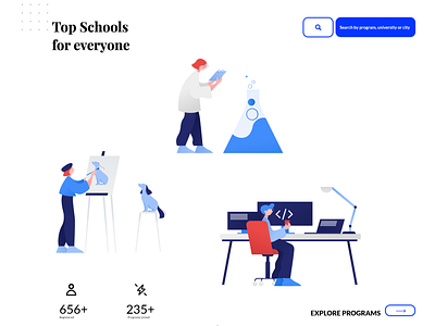 EdTech Landing Page Part 3 ui ux