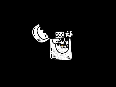 Need a Light? lighter skull