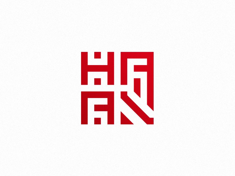 Blockchain Logo Offcuts animation blockchain branding cryptic crypto cryptocurrency cryptography futuristic iconography identity logo logotype minimal red typography wordmark