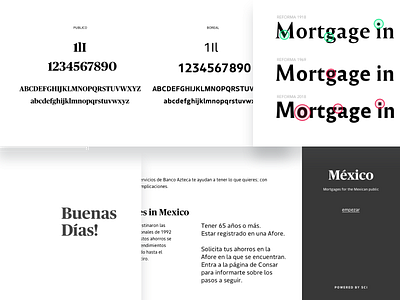 Patrimonio Project Part 1—Type Exploration process typography ui design