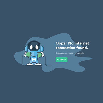 Oopsies 403 404 500 error page illustraion robot startup ui ux web website