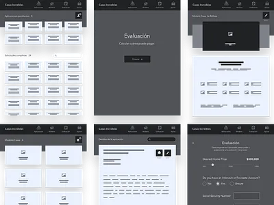 Patrimonio Project Part 4—Wireframes ux wireframes