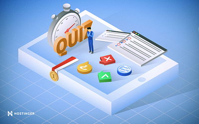 Featured Images- Best Wordpress Quiz Plugin design illustration isometric illustration quiz