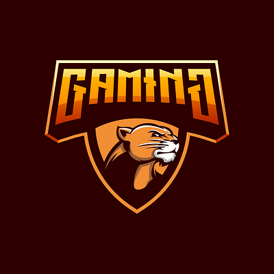 lion gaming art brand branding character design flat gaming graphic design