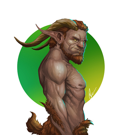 Fawn illustration character character design creature design illustration photoshop