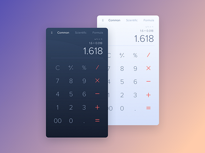 #DailyUI #004 Calculator 004 app calculator calculator ui clean ui counter dailyui dark design interface light minimalism mobile mobile design simple ui ux