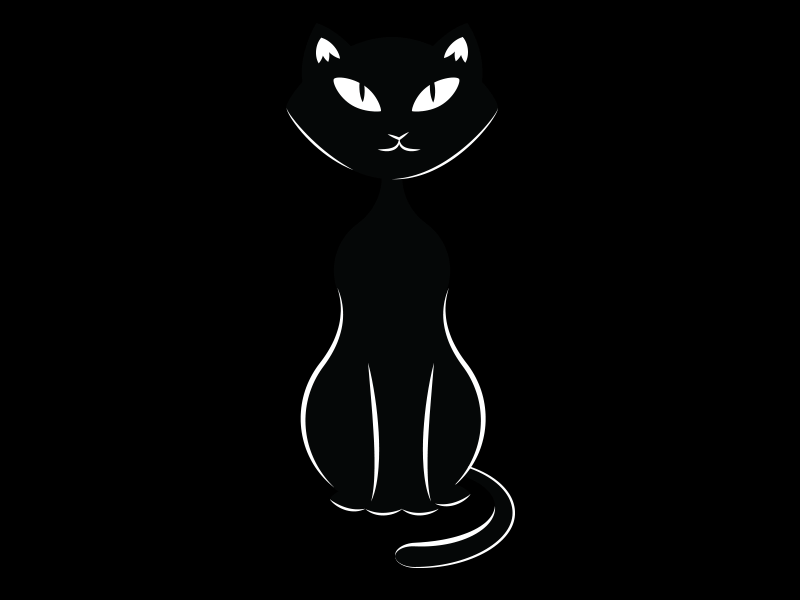 They watch you while you sleep! animation cat cat illustration