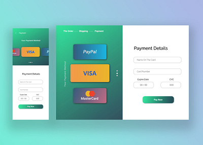 Payment Checkout app branding creditcard dailyui design flat illustration logo payment typography ui ux vector