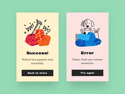 Daily UI 11 - Flash Message app dailyui design illustration message popup ui ui ux uidesign webdesign