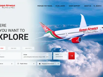 Kenya Airways kenya ui designer kq airways kq airways nairobi ui designer user interface