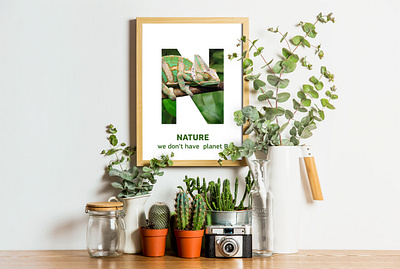 Nature/ Poster ads animation branding branding design designs freelancer graphicdesign illustration photoshop poster typography ux