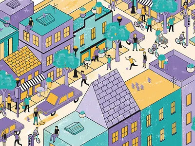 Easter Egg Hunt design illustration isometric illustration vector