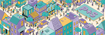 Easter Egg Hunt design illustration isometric illustration vector
