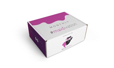 Monthly #Maidivation Packaging Design mailing box mockups packaging packaging design subscription box