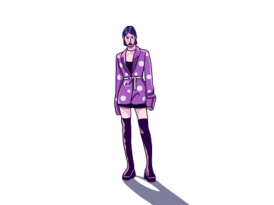 Street Fashion characterdesign design digital illustration digitalart dribbble fashion illustration ipad ipadpro procreate women