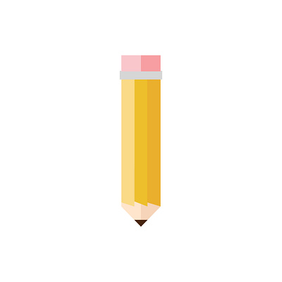 Pencil design icon icon design iconography icons illustration pencil vector