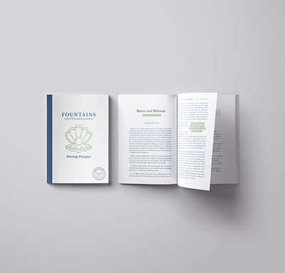 Magazine Mockup Presentation pub 2 book cover illustration illustrator indesign layout pearl shell