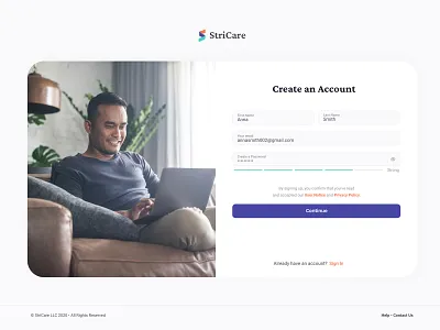Login/ Sign Up page for Medical Dashboard design health logo medical product sign in sign up ui uiux ux web