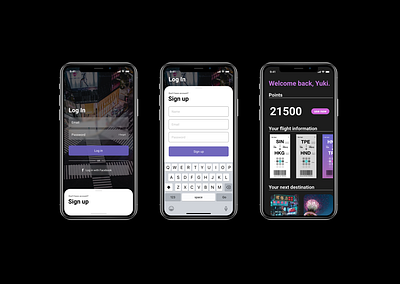 LogIn design app home ios login signin signup ui design uidesign uiux ux