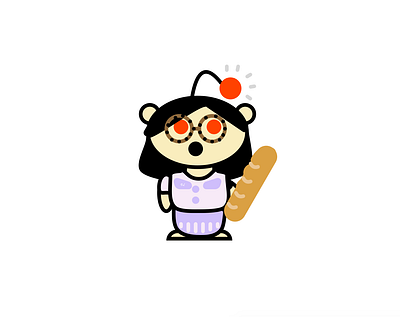 Me as Reddit mascot character illustration reddit