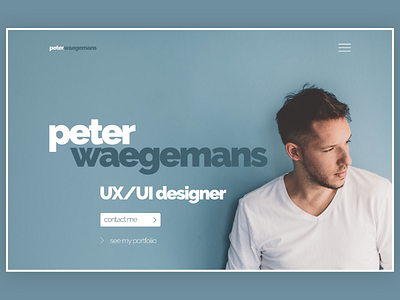 Portfolio site update design portfolio typography uxdesign webdesign website