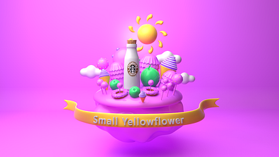 C4DSmall exercises branding 插图