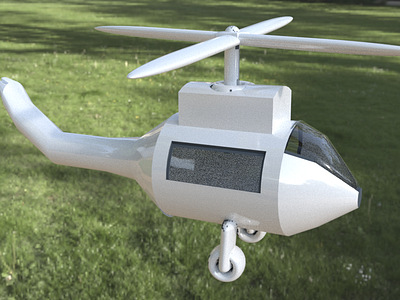 Helicopter 3d product design