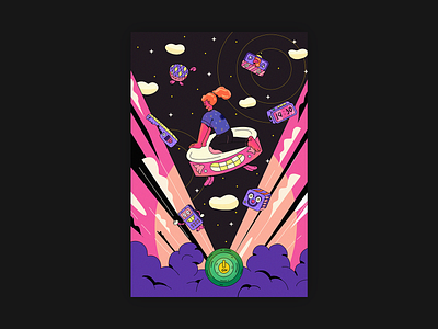 The Inspiration of smart home. illustration